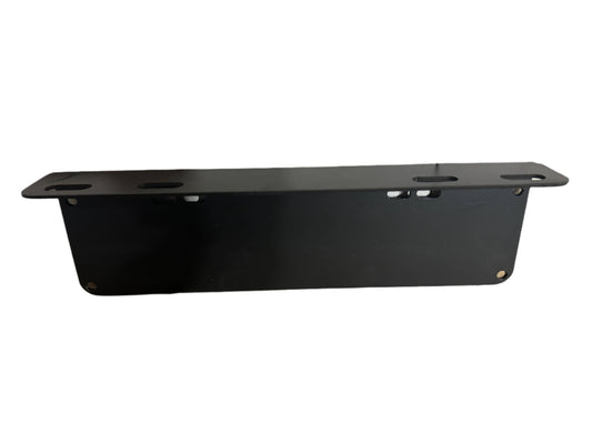 Number plate mounting bracket