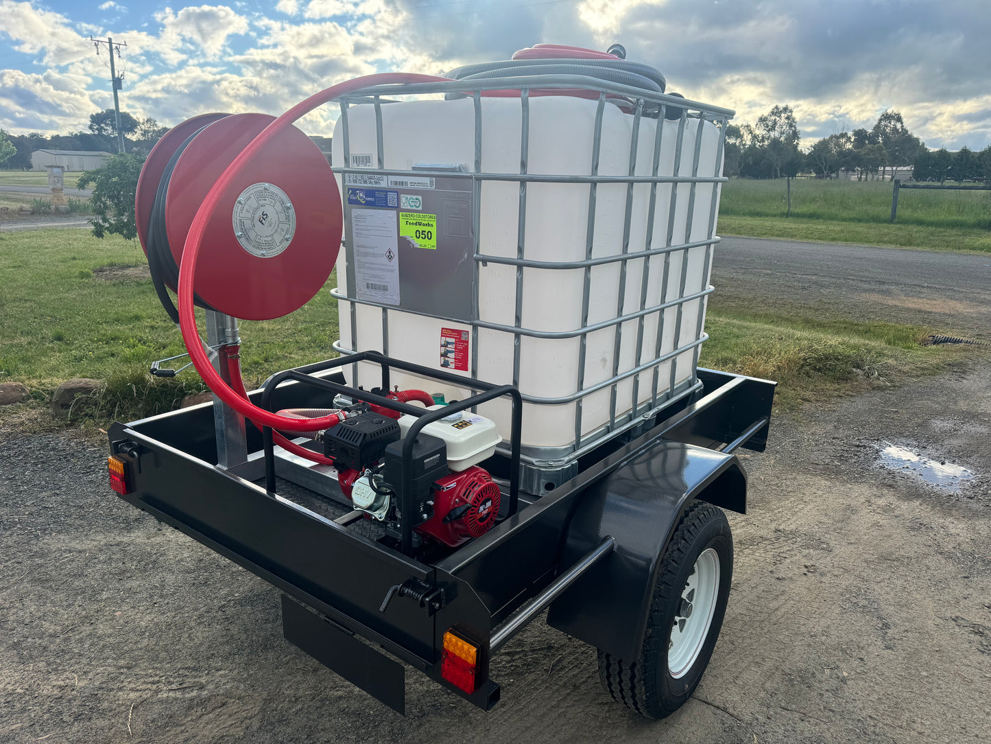 trailer and standard fire unit package